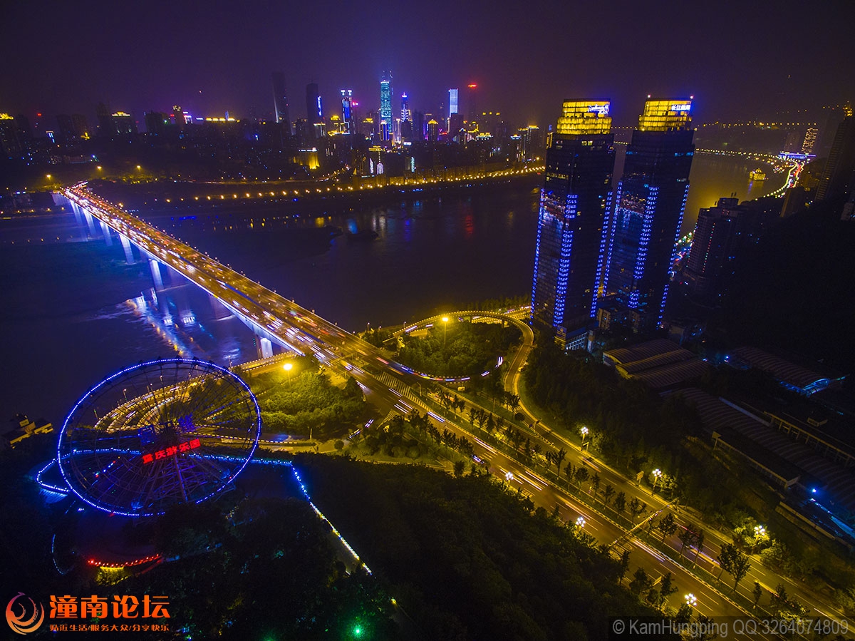 2015-07-10石板坡长江大桥之夜04.jpg