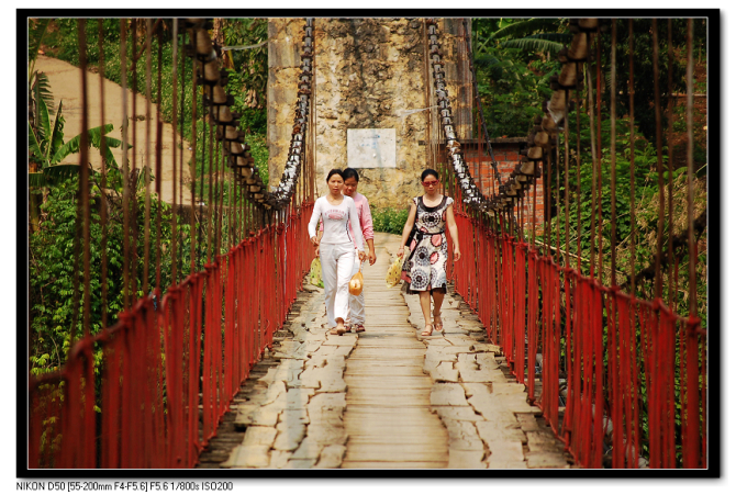 吊桥2—在金平到越南的路上