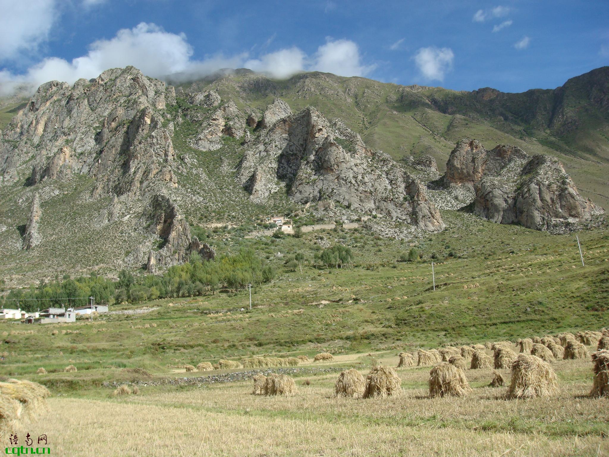 西藏山区风景