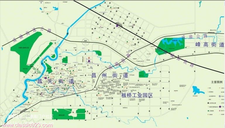 给你看看人家的规划，几个镇都改为了街道，并且很快都连成一片了，人家的板桥工业园差不多有十个潼南工业园