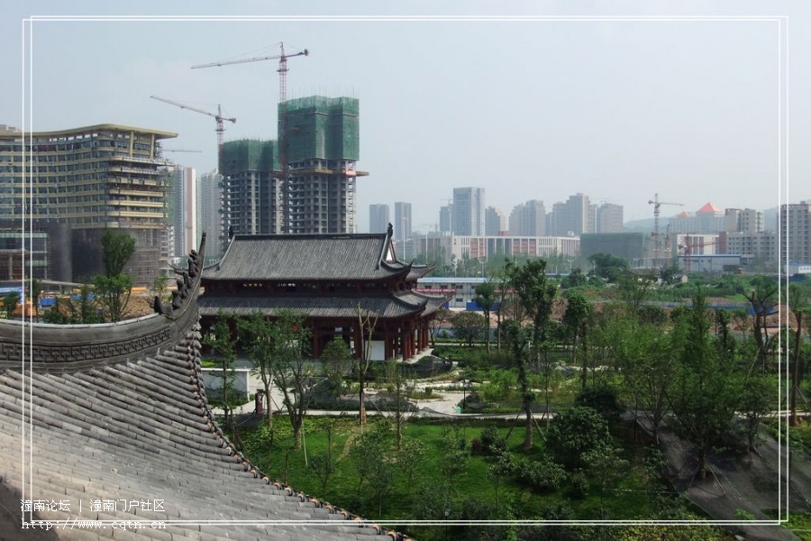 合川的城建及规模，非潼南短时间所能比拟的